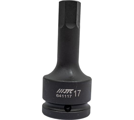 Изображение товара Головка торцевая ударная HEX (3/4"; H17; 100 мм) JTC JTC-641117