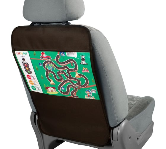 Изображение товара Защита спинки сиденья SKYWAY органайзер детский светофор S06101047