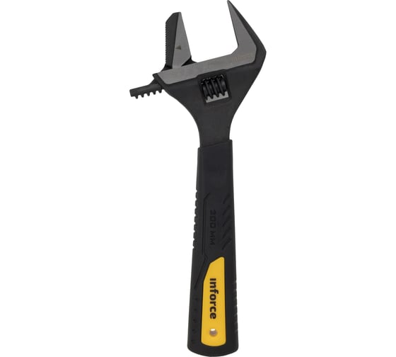 Изображение товара Разводной ключ 2 в 1 200мм Inforce 06-05-92