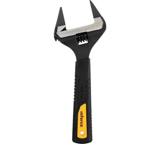 Изображение товара Разводной ключ с тонкими губками 150 мм Inforce 06-05-98