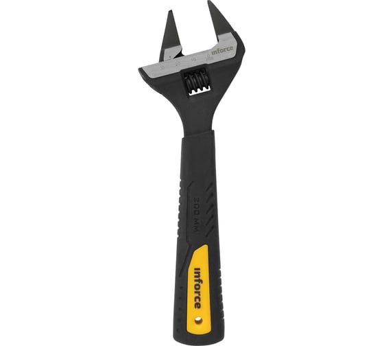 Изображение товара Разводной ключ с тонкими губками 200 мм Inforce 06-05-99