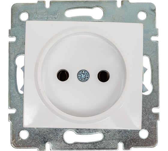 Изображение товара Розетка LEZARD KARINA б/ з керамика белая 707-0288-121