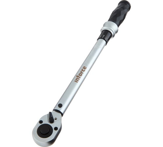 Изображение товара Динамометрический ключ 1/2" 40-210 Нм Inforce, Длина 460мм, Сталь Cr-V, Профессиональный, 06-05-105