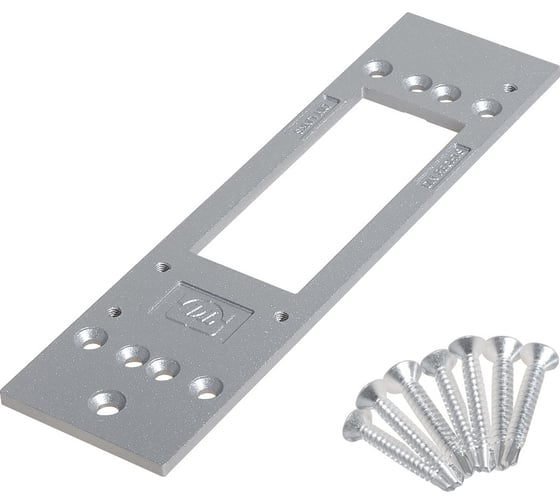 Изображение товара Монтажная плата для доводчика Doorlock dl200 серебристая 75520