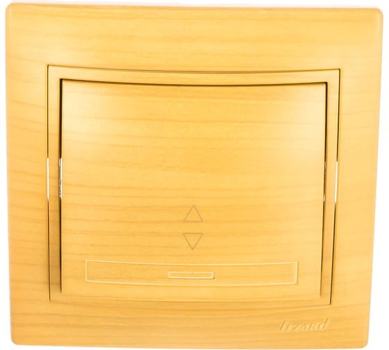 Изображение товара Проходной выключатель LEZARD MIRA ясень 701-4747-105
