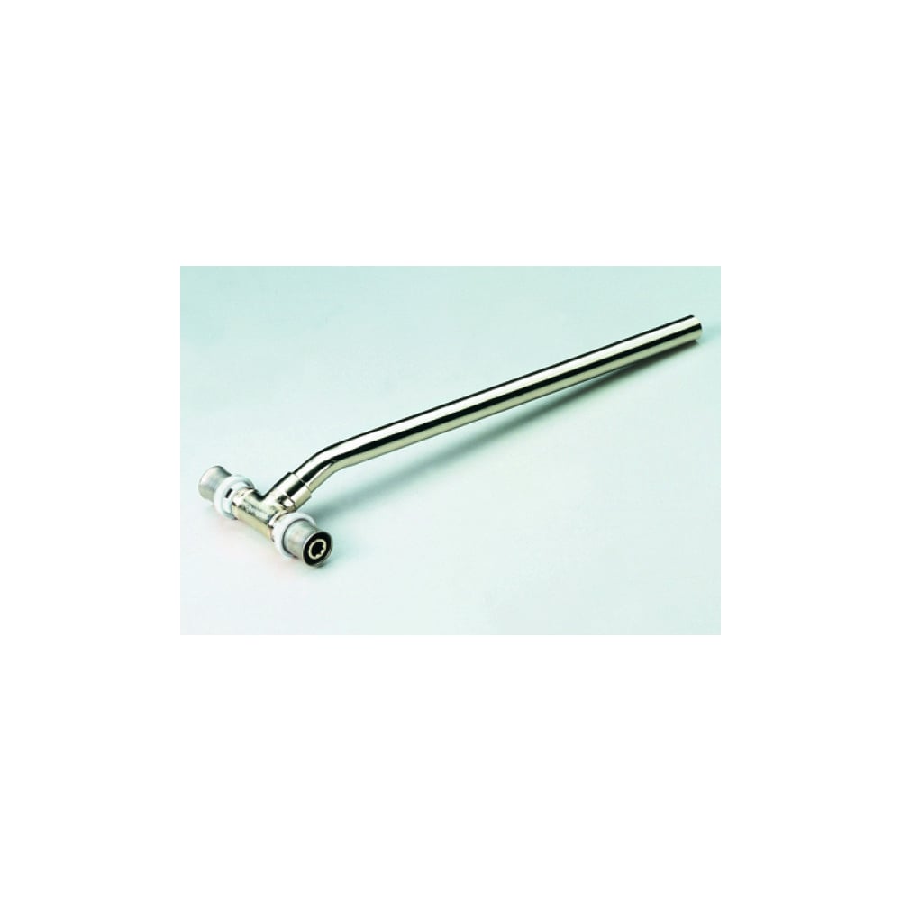 Изображение товара Тройник для радиатора Tiemme 20х15 L=300 (хром) - надежное подключение