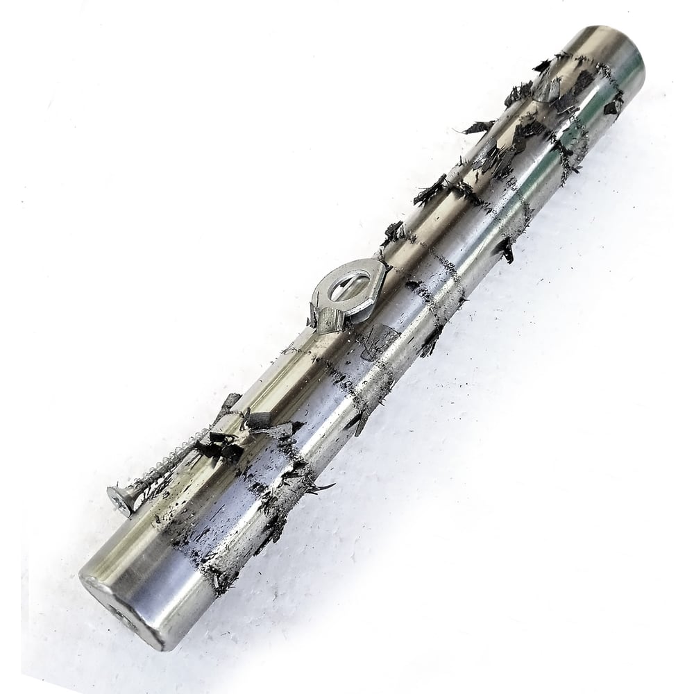 Изображение товара Магнитный сборщик 25х150 мм - очистка сырья от металла Проф-Магнит СМ-25х150-2М6