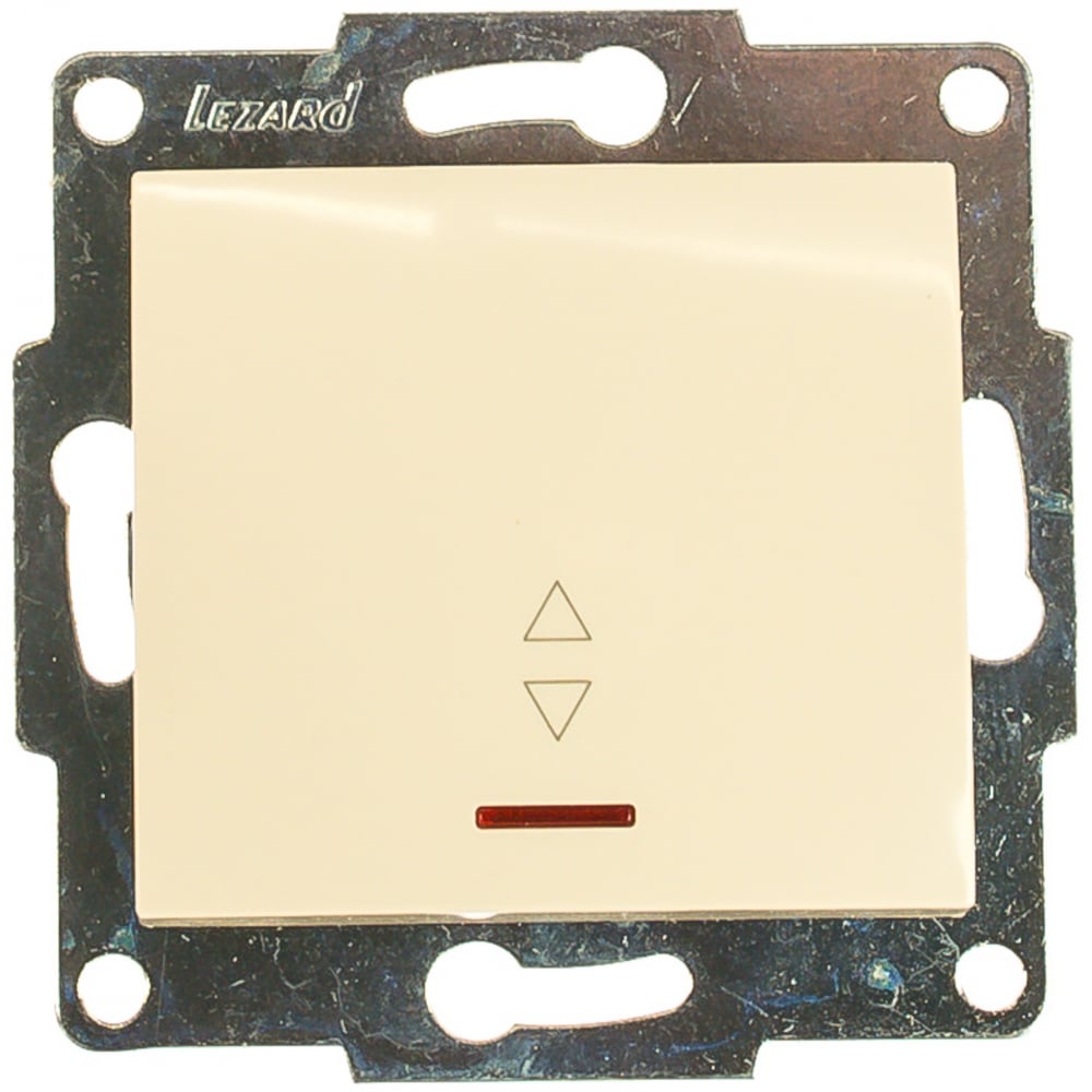 Проходной выключатель Lezard механизм для кнопки двухклавишный проходной efapel 21159