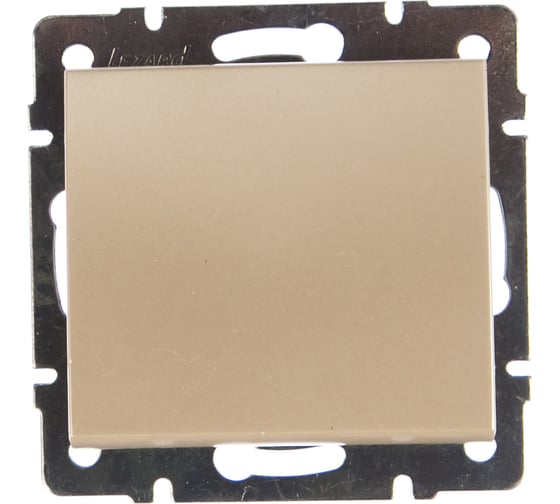 Изображение товара Промежуточный выключатель LEZARD RAIN жемчужно-белый перламутр 703-3088-107