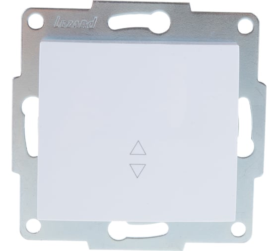 Изображение товара Проходной выключатель LEZARD KARINA белый 707-0288-105