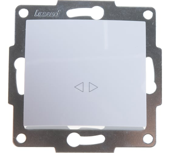 Изображение товара Промежуточный выключатель LEZARD KARINA белый 707-0288-107