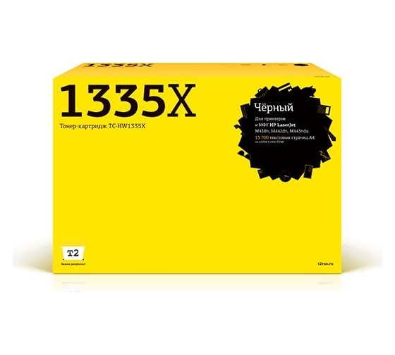 Изображение товара Картридж T2 (W1335X) для HP LaserJet M438n, M442dn, M443nda (13700 стр.) с чипом TC-HW1335X