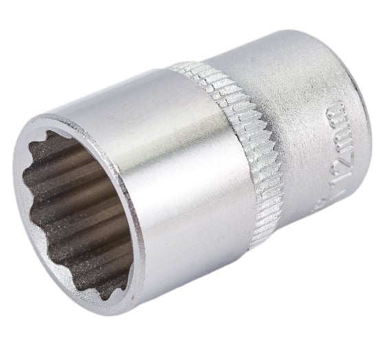 Изображение товара Головка торцевая 12-гранная (12 мм; L=25 мм; 1/4DR) ROCKFORCE RF-52912(754)