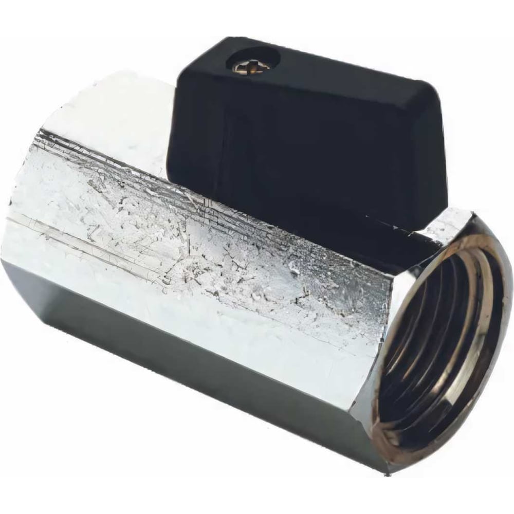 Изображение товара Кран шаровый мини Tiemme 1/4 ВВ DN8 PN10 латунь 110C прямой резьба внутреняя