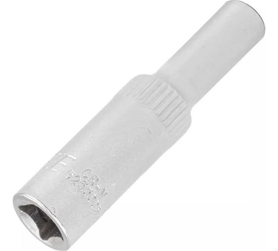 Изображение товара Головка торцевая 6-гранная глубокая (5 мм; L=45 мм; 1/4DR) ROCKFORCE RF-5255005(11647)