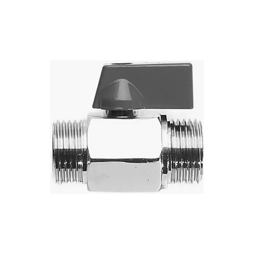 Изображение товара Кран Tiemme 1/4" НН шаровой (мини) черная ручка 2900045/2902