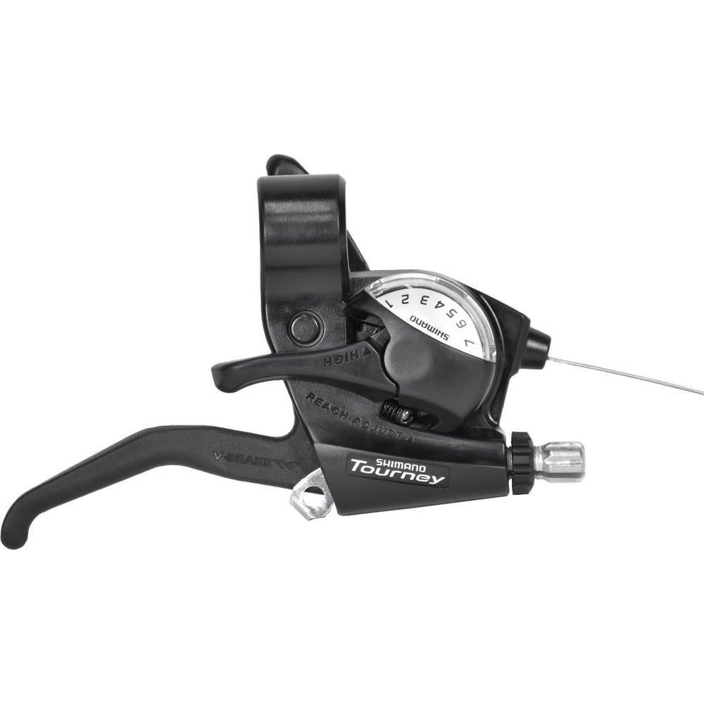 Изображение товара Shimano TOURNEY ST-EF40-7R правая ручка переключения 7 скоростей, трос 2000 мм