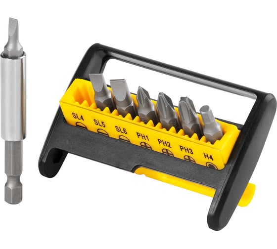 Изображение товара Набор бит в пластиковом кейсе KBITS 8C 7 шт Kolner 8100200069