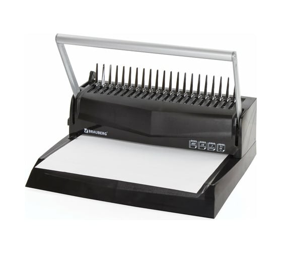 Изображение товара Переплетная машина для пластиковой пружины B12 BRAUBERG 530959