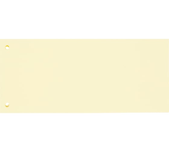 Изображение товара Разделитель листов Комус разделительные полоски желтые, 100 штук 162427