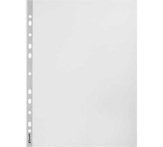 Изображение товара Файл-вкладыш Комус А4+ 60 мкм, 50 шт 162441