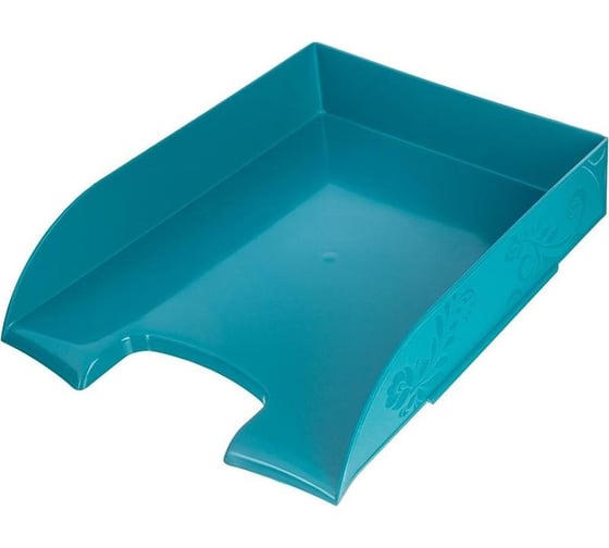 Изображение товара Горизонтальный лоток Комус art deco бирюзовый рс 1639061