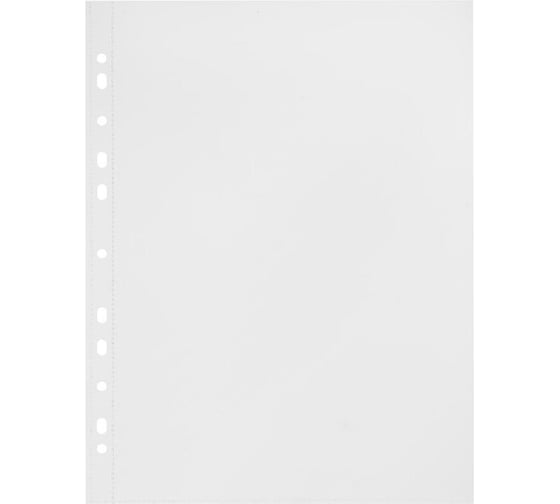 Изображение товара Файл-вкладыш Комус А4 90 мкм, русская серия, белый, 10 шт 273228