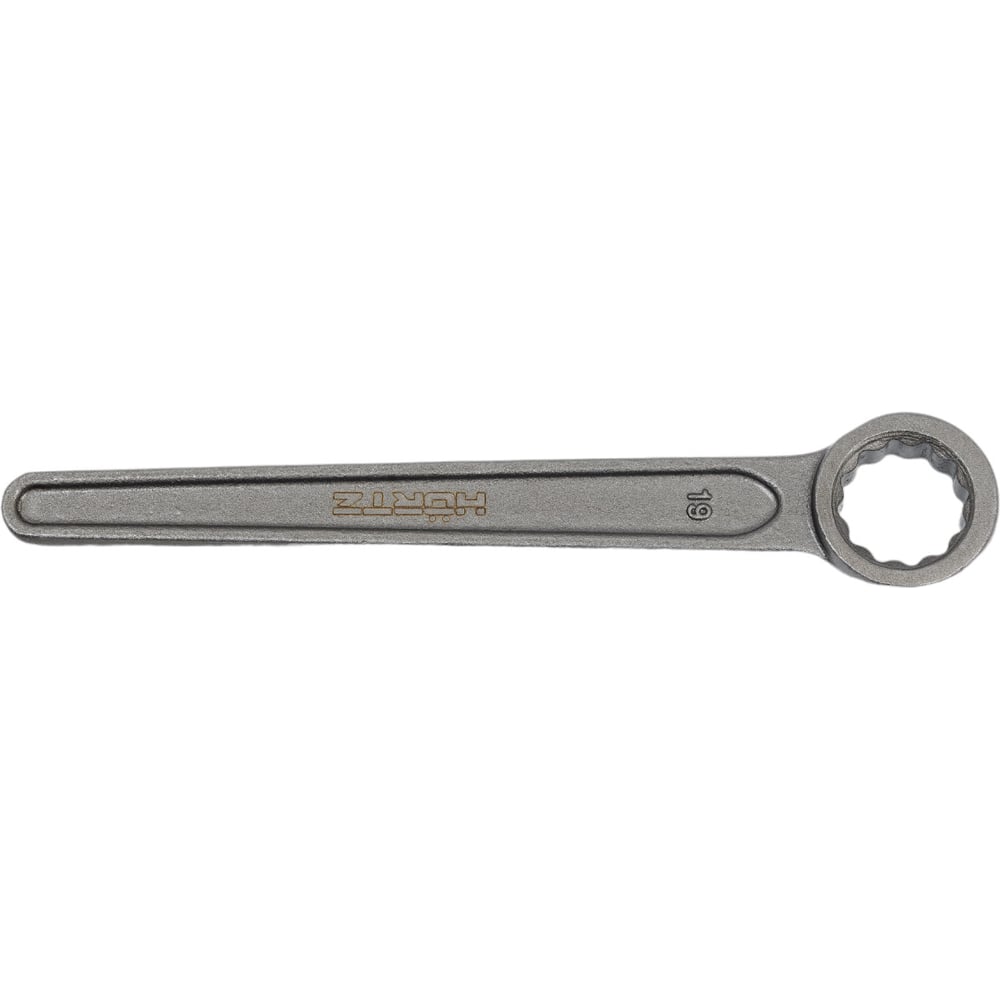 Односторонний накидной ключ HORTZ накидной односторонний укороченный ключ ту ст 40х омедненный кзсми кгно 41 51718257