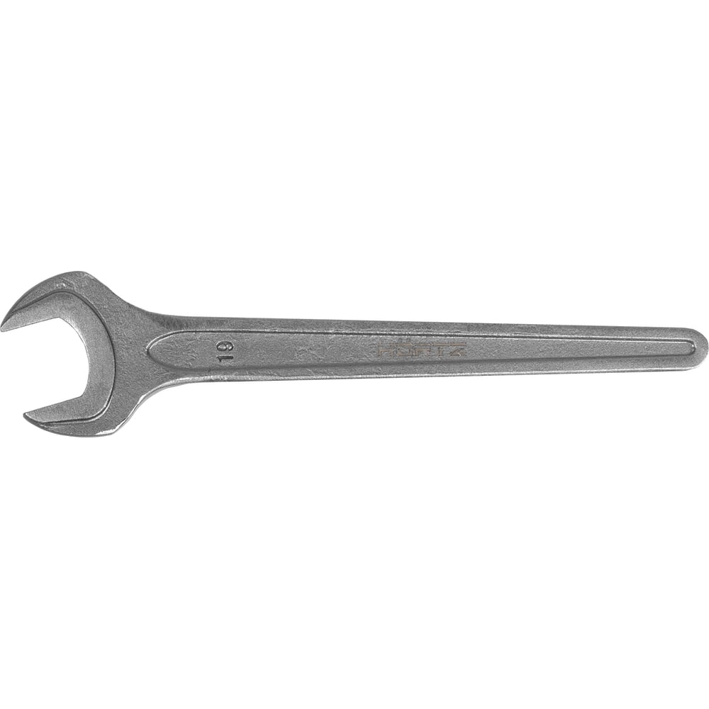 Изображение товара Односторонний рожковый гаечный ключ 19 мм HORTZ HOR 165179 с длинной ручкой