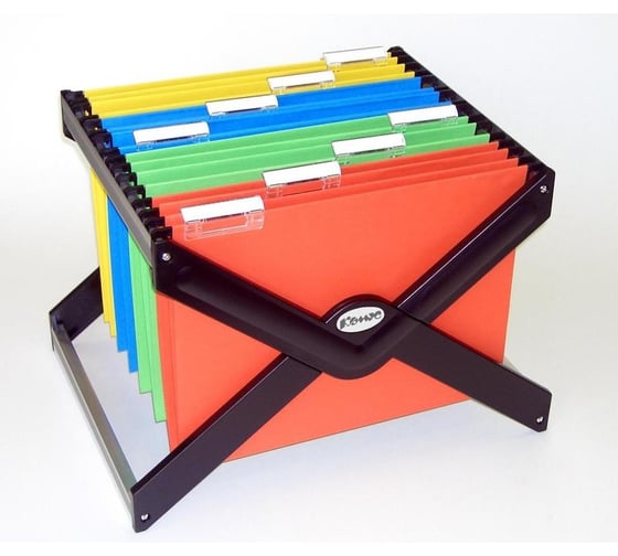 Изображение товара Подвесная подставка регистратура Комус на 25 папок универсальная, А4, foolsc 164256