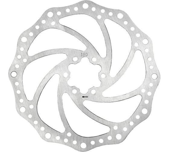 Изображение товара Ротор Juchuang 180 мм, крепление IS6, серебристый HQ-0013856