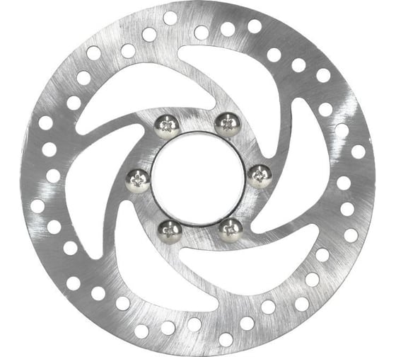 Изображение товара Ротор тормоза Juchuang 140мм, адаптер под резьбовое крепление, серебристый HQ-0013855