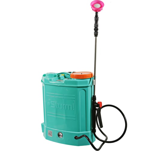 Изображение товара Садовый ранцевый аккумуляторный опрыскиватель Sturm 12л GS8212B