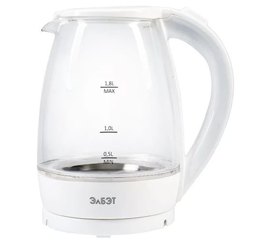Изображение товара Электрочайник ЕК-1,8-01G elbet (фиолетовый) стеклянный