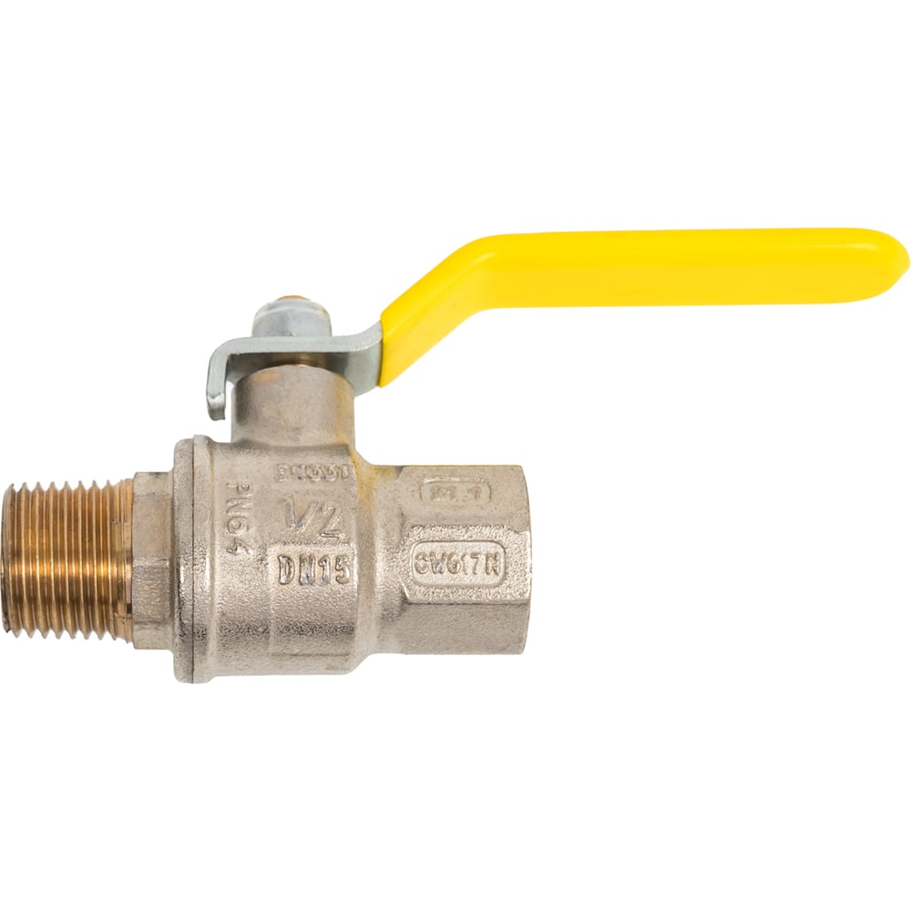 Изображение товара Газовый кран Tiemme 1/2 ВН шаровой Uragano 2201G0704