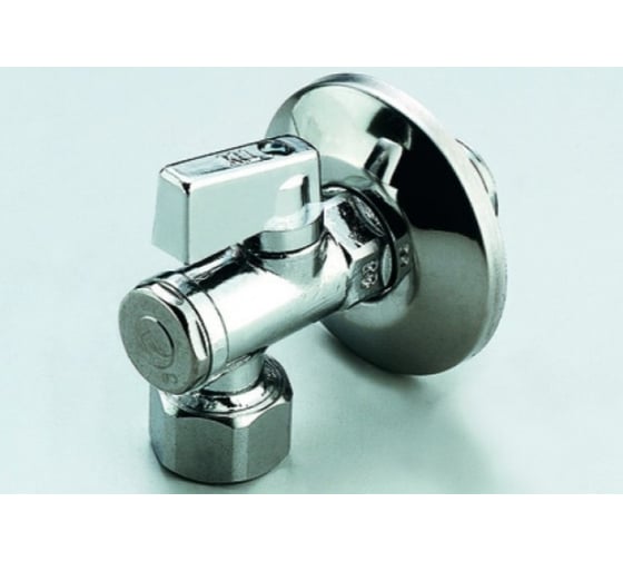 Изображение товара Угловой кран Tiemme 1/2"Нx10 шаровой (обжим) 2950073/2958C1004