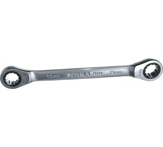 Изображение товара Ключ накидной трещоточный Эврика 12х13мм на держателе ER-71213H