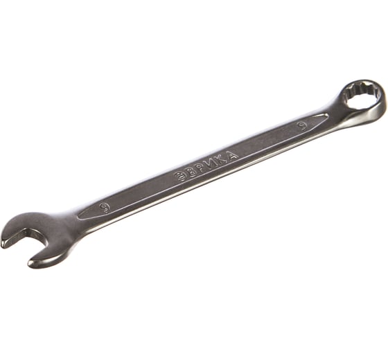 Изображение товара Ключ комбинированный Эврика 9мм Chrome vanadium на держателе ER-53091 931405