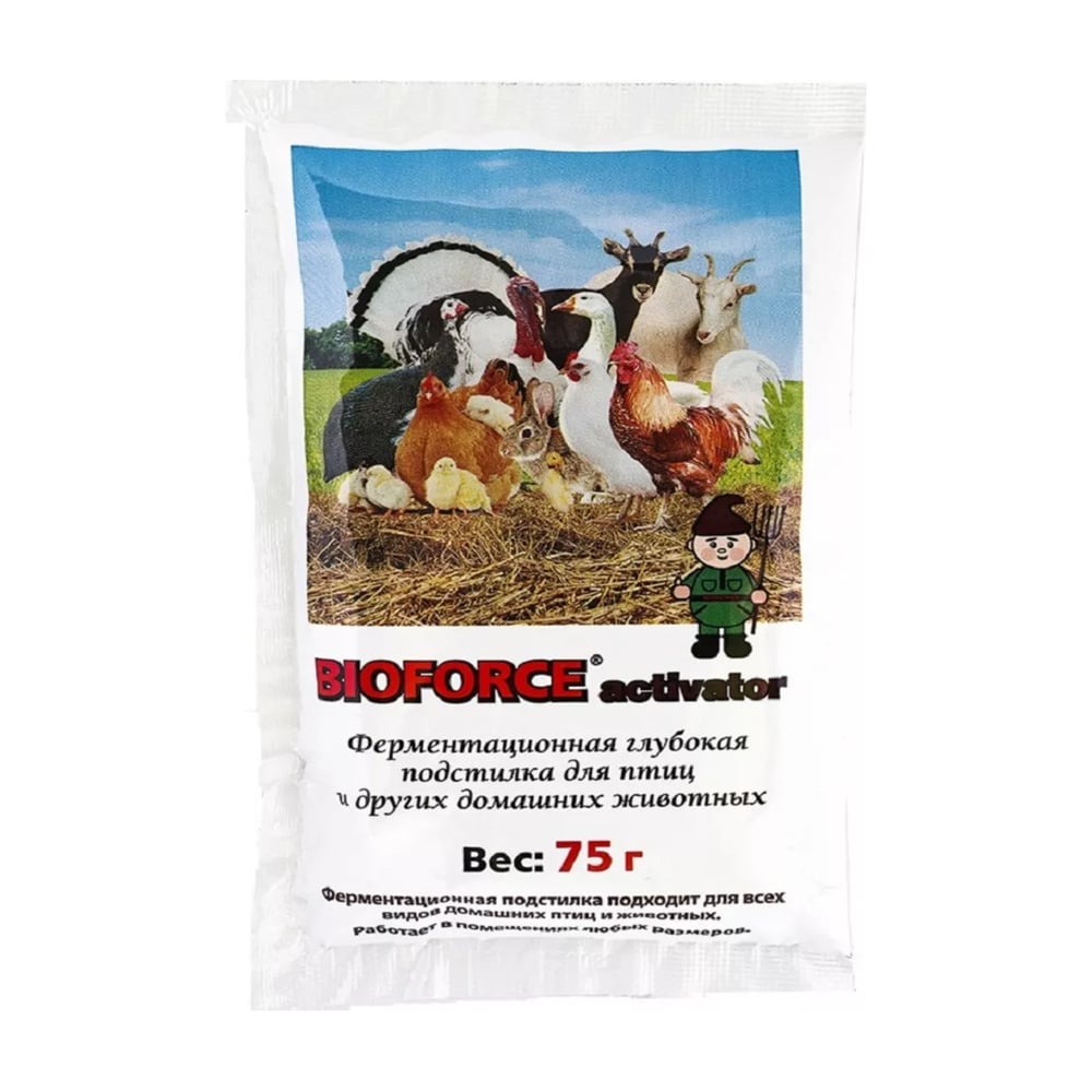 Изображение товара Активатор BIOFORCE BD-054 для ускоренного компостирования навоза 75 г