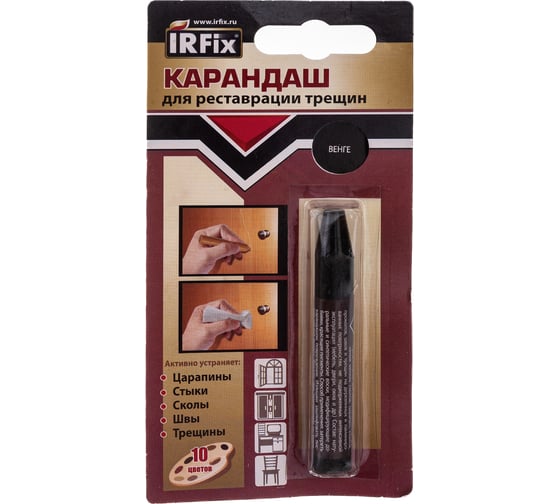 Изображение товара Карандаш для реставрации трещин IRFIX венге 20117