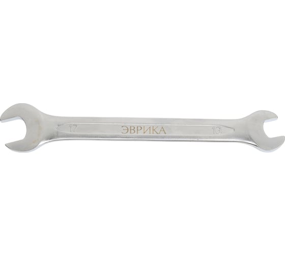 Изображение товара Ключ рожковый Эврика 13x17мм Chrome vanadium на держателе ER-51317