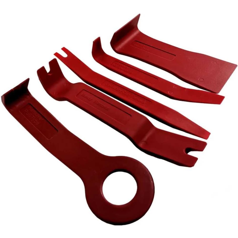 Набор неповреждающих скребков и монтажек AE&T набор ножей и скребков 8 шт