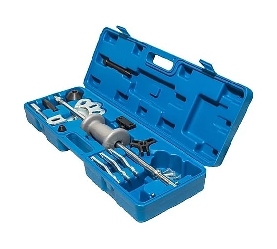 Изображение товара Набор универсальных съемников с обратным молотком VERTUL 16 предметов VR50139