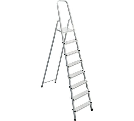 Изображение товара Алюминиевая 8-ступенчатая стремянка Biber 98008 тов-071392