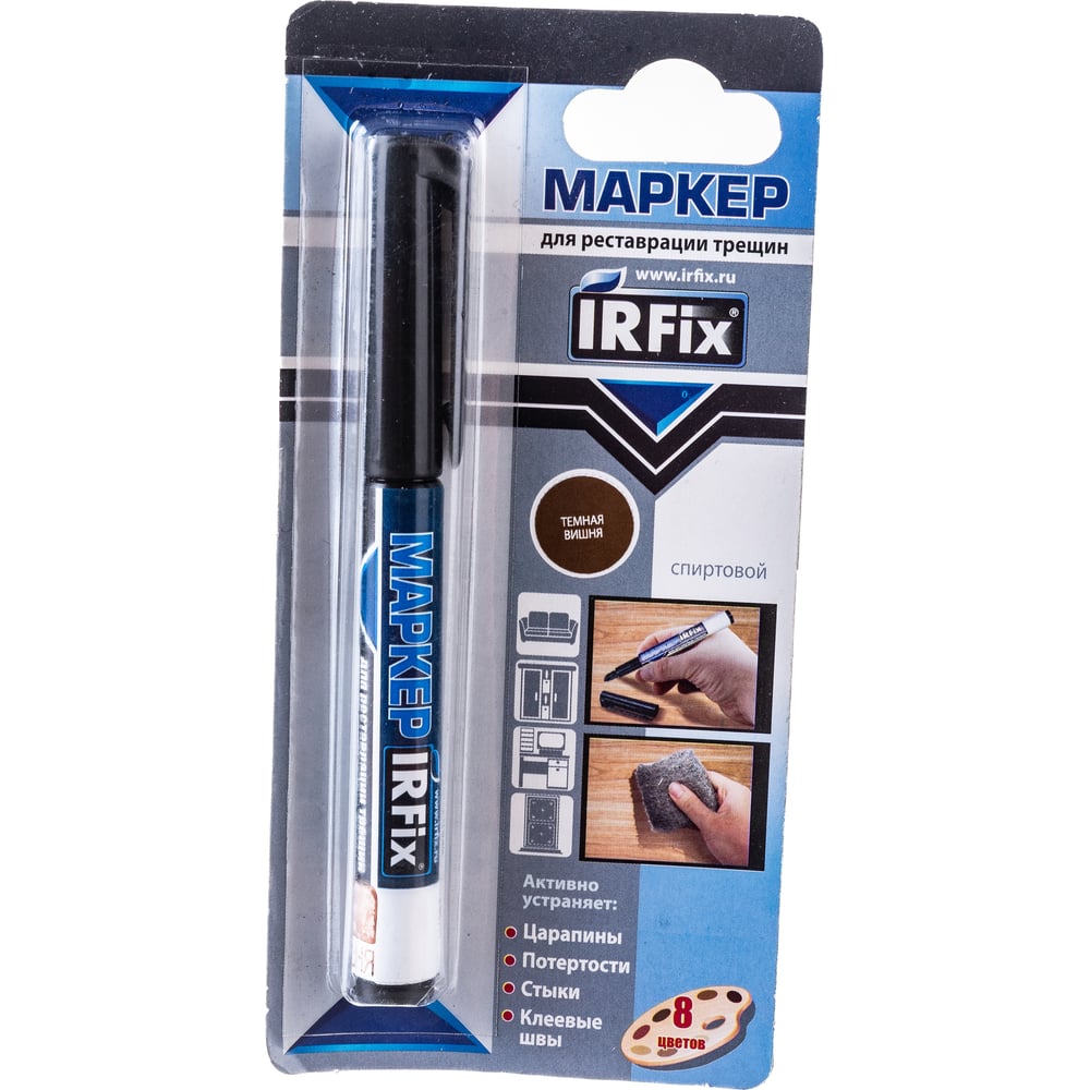 Маркер для реставрации трещин IRFIX карандаш для реставрации трещин molecules вишня 5 5 г
