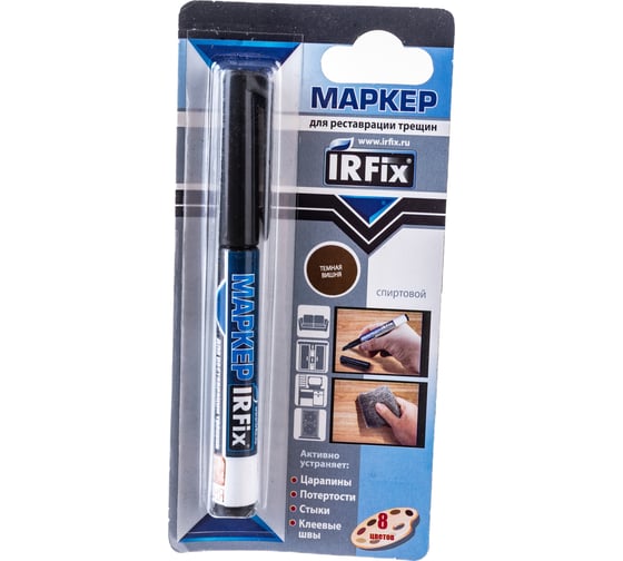 Изображение товара Маркер для реставрации трещин IRFIX темная вишня 20154