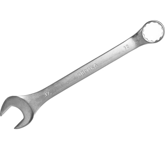 Изображение товара Ключ комбинированный Эврика 32мм Chrome vanadium на держателе сатинированный ER-31032 777183