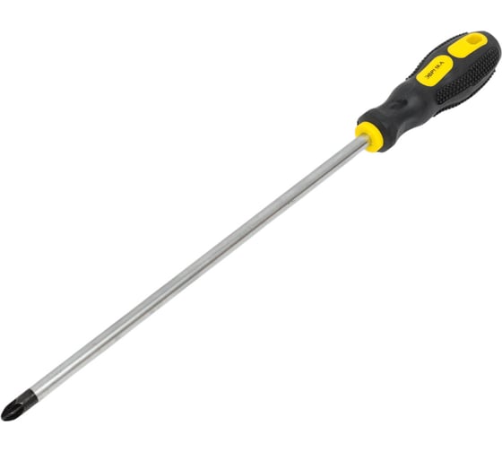 Изображение товара Крестовая отвертка PZ3х250мм 8мм магнитная с противоскользящей ручкой с держателем ЭВРИКА ER-7DZ-16H
