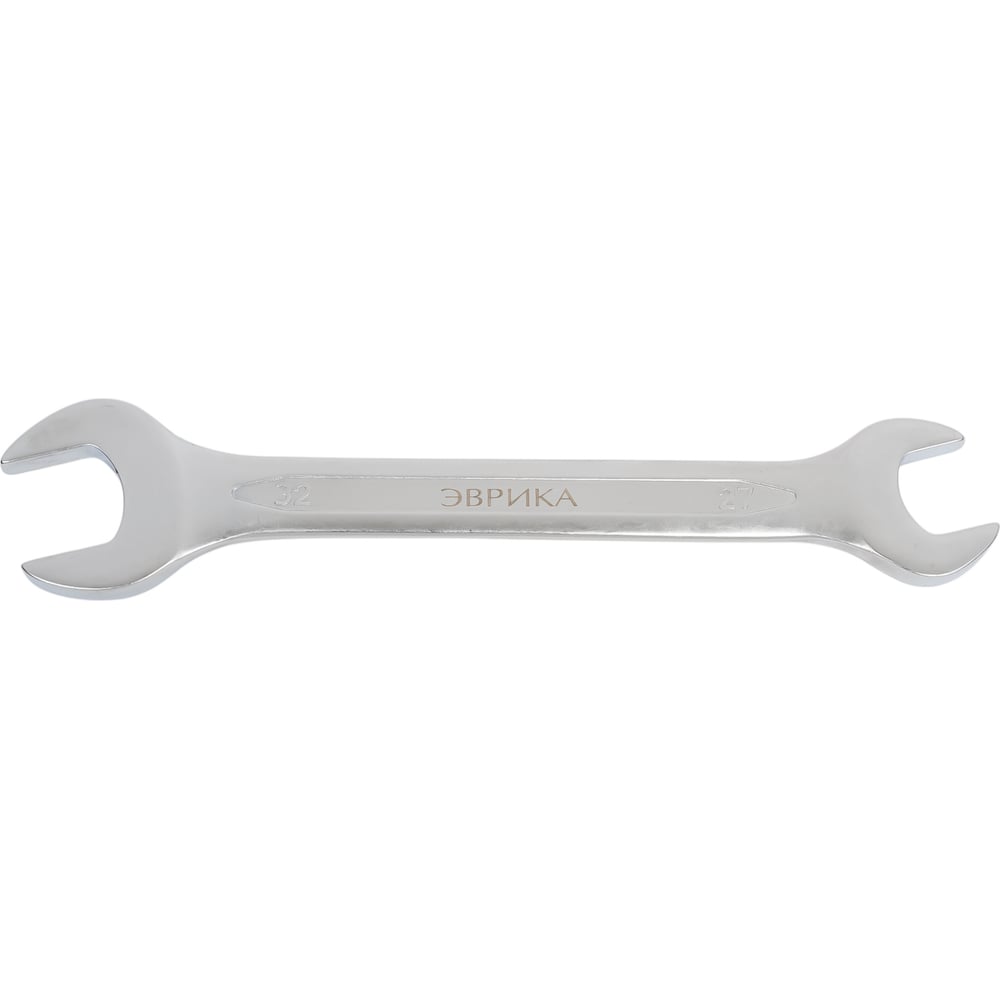 Изображение товара Рожковый ключ 27x32 мм Chrome vanadium с держателем ЭВРИКА ER-52732