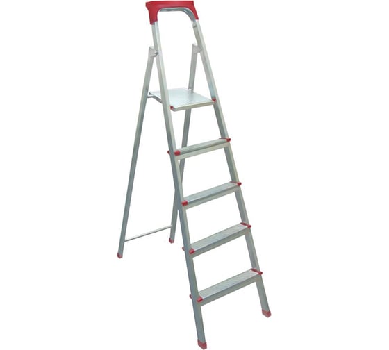 Изображение товара Стальная 5-ступенчатая стремянка Biber 98105 тов-049511